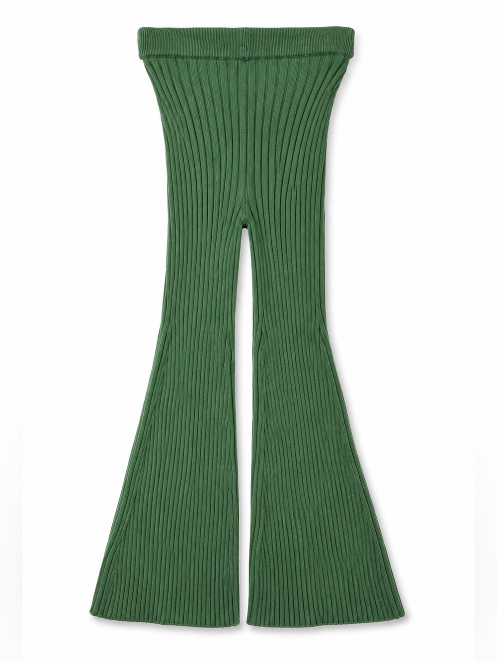 Callahan Trish Pants Fern Green Rib Knit Revolve. Size XS